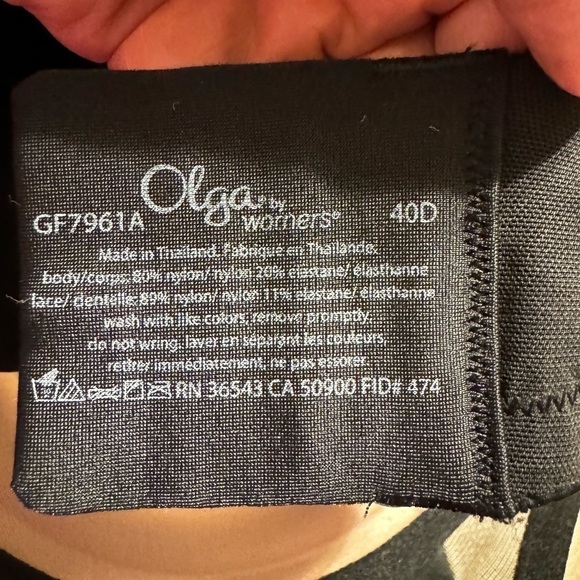 Olga Cloud 9 Underwire with Lift Bra 40D - Picture 5 of 8